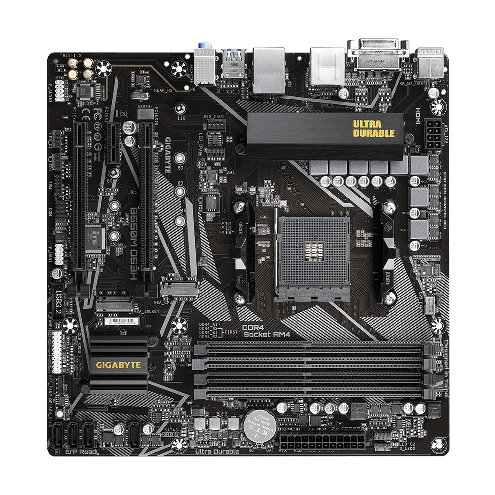 Gigabyte - B550M-DS3H - התמונה להמחשה בלבד