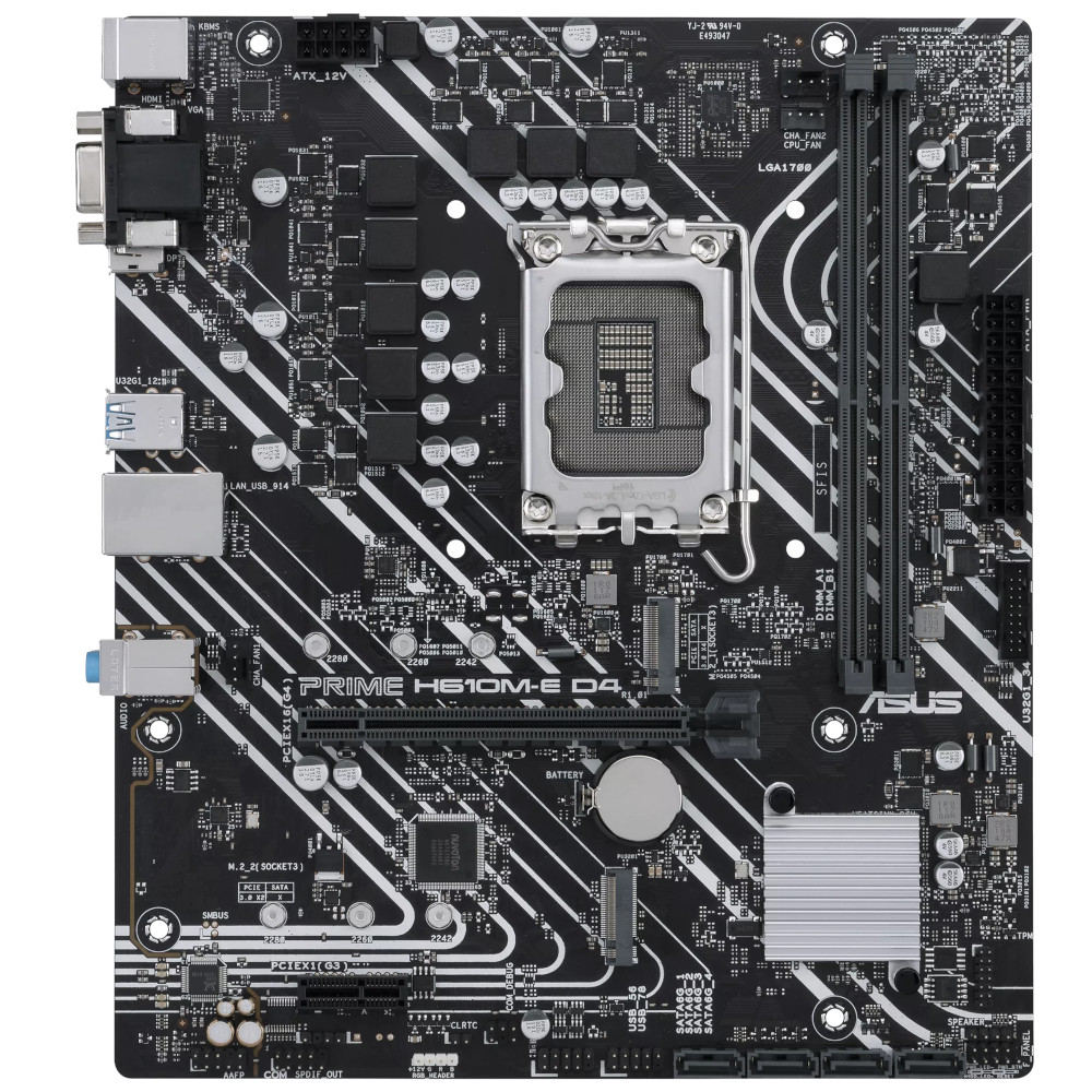 ASUS - PRIME-H610M-E-D4 - התמונה להמחשה בלבד